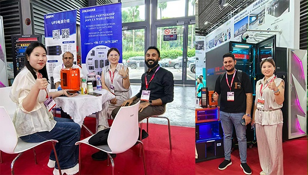 精致机柜安博会1