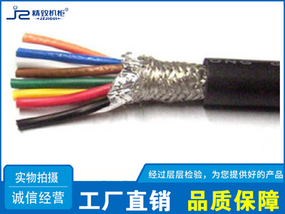 DJYVP型铜芯聚乙烯绝缘聚氯乙烯护套铜丝编织总屏蔽计算机电缆